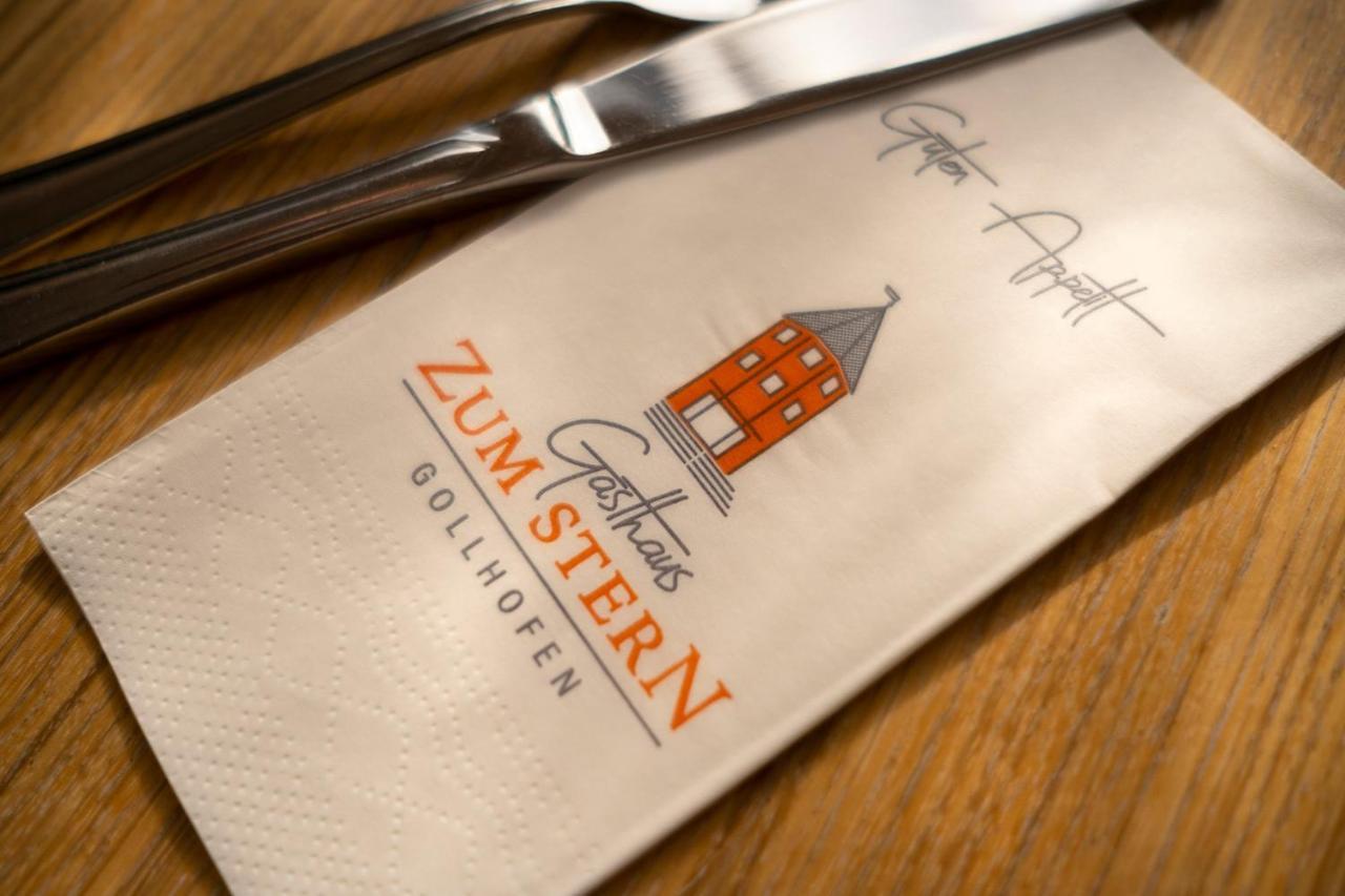 Gasthaus Zum Stern Gollhofen Luaran gambar