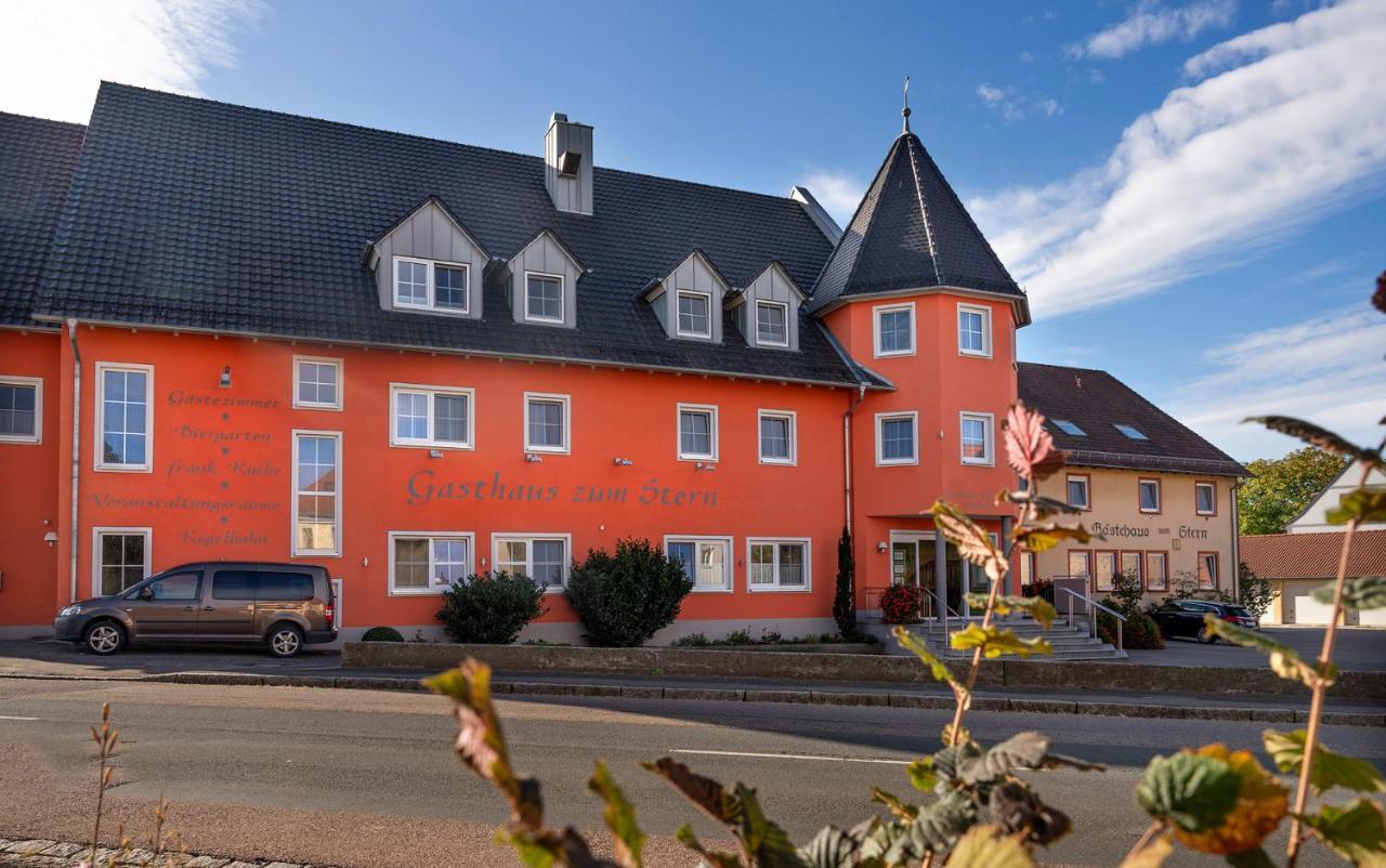 Gasthaus Zum Stern Hotel Gollhofen Luaran gambar